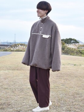 「PairPair（ペアペア）のアイテム（ブルゾン）」を使った、おだまや  さん（メンズ・171cm）の冬コーディネート