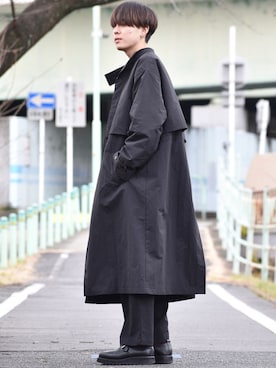 「HARE（ハレ）のアイテム（シューズ）」を使った、おだまや  さん（メンズ・171cm）の冬コーディネート