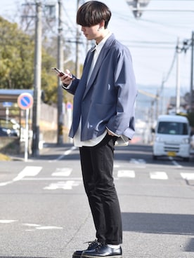 「ZIP FIVE（ジップファイブ）のアイテム（ジャケット/アウター）」を使った、おだまや  さん（メンズ・171cm）の冬コーディネート