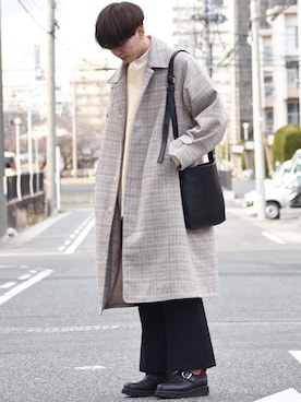 「HARE（ハレ）のアイテム（シューズ）」を使った、おだまや  さん（メンズ・171cm）の冬コーディネート