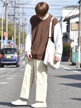 おだまや さん(メンズ・171cm)の春コーディネート