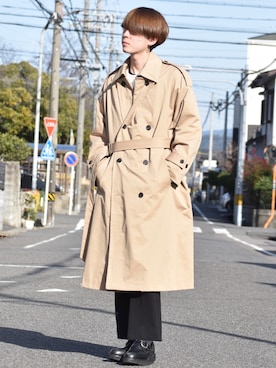 「HARE（ハレ）のアイテム（シューズ）」を使った、おだまや  さん（メンズ・171cm）の春コーディネート