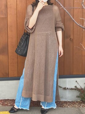 titivateさん（レディース・152cm）の春コーディネート