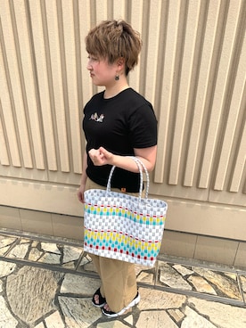 「ACCOMMODE（アコモデ）のアイテム」を使った、ACCOMMODE西宮ガーデンズ店さん（レディース・160cm）の夏コーディネート