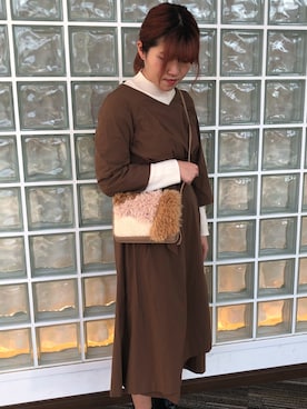 「ACCOMMODE（アコモデ）のアイテム」を使った、ACCOMMODE西宮ガーデンズ店さん（レディース・160cm）の冬コーディネート