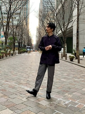 mmk7lyさん（メンズ・174cm）の冬コーディネート