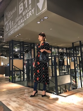 「デニムから始まったライフスタイルブランド」｜「アイテム（パンプス）」を使った、nanaさん（レディース・167cm）の夏コーディネート