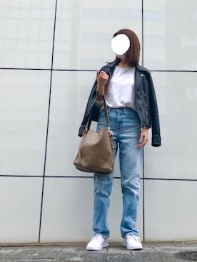 乙川和代さん（レディース・157cm）の春コーディネート