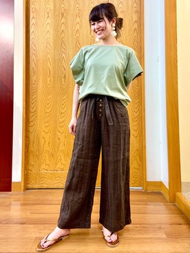 𝚢𝚞𝚛𝚒𝚔𝚘❥さん（レディース・160cm）の夏コーディネート