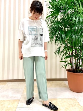 𝚢𝚞𝚛𝚒𝚔𝚘❥さん（レディース・160cm）の夏コーディネート