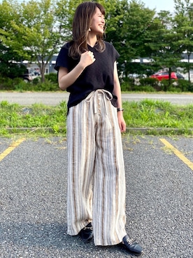 𝚢𝚞𝚛𝚒𝚔𝚘❥さん（レディース・160cm）の夏コーディネート