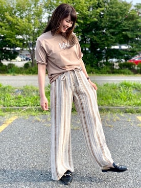 𝚢𝚞𝚛𝚒𝚔𝚘❥さん(レディース・160cm)の夏コーディネート