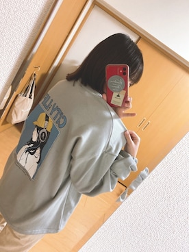 「HALHAM（ハルハム）のアイテム（トップス）」を使った、はしもとさん（レディース・158cm）の冬コーディネート