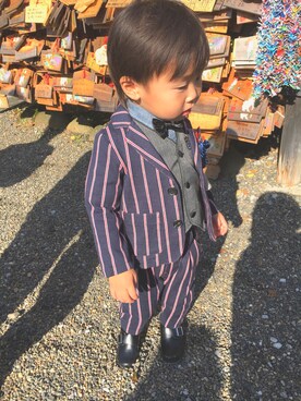 赤ちゃん本舗 アカチャンホンポ のスーツベストを使った人気ファッションコーディネート Wear