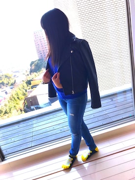 misakiさん（レディース・157cm）の冬コーディネート