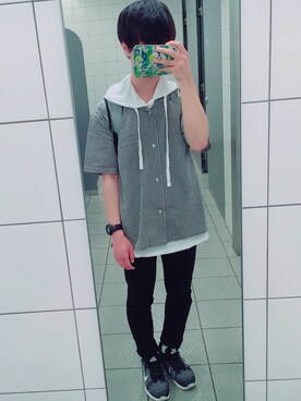 ざさん（メンズ・164cm）の春コーディネート