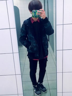 ざさん（メンズ・164cm）の冬コーディネート