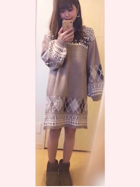 みぃー❤︎さん(レディース・156cm)の冬コーディネート