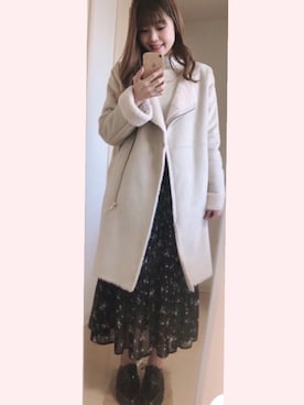 みぃー❤︎さん（レディース・156cm）の冬コーディネート