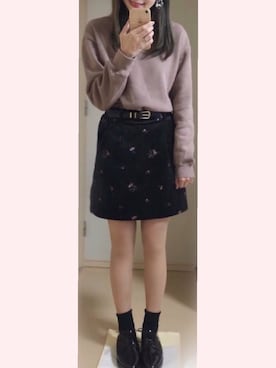 みぃー❤︎さん(レディース・156cm)の秋コーディネート