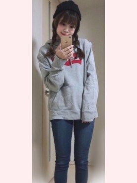 「やっぱりストリートが好き」｜「アイテム（その他）」を使った、みぃー❤︎さん（レディース・156cm）の秋コーディネート