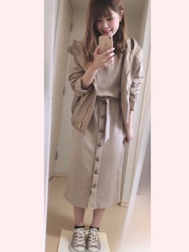 みぃー❤︎さん（レディース・156cm）の秋コーディネート