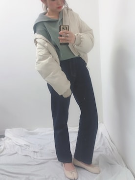 みぎみみさん（レディース・161cm）の冬コーディネート