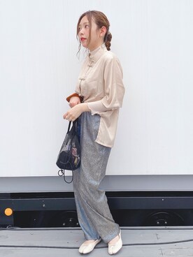 みぎみみさん（レディース・161cm）の夏コーディネート