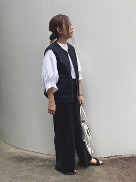 みぎみみさん（レディース・161cm）の夏コーディネート