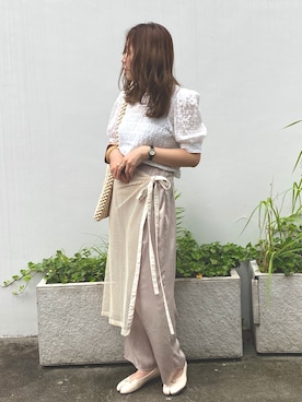 みぎみみさん（レディース・161cm）の夏コーディネート