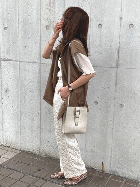 みぎみみさん（レディース・161cm）の秋コーディネート