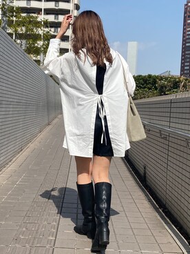 みぎみみさん（レディース・161cm）の春コーディネート