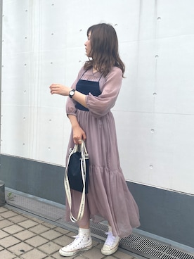 みぎみみさん(レディース・161cm)の春コーディネート