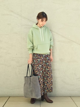 みさきまるさん（レディース・160cm）の冬コーディネート