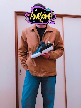 「アイテム（カバーオール）」を使った、かいと さん（メンズ・179cm・10代）の春コーディネート