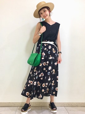 Yukkyさん（レディース・165cm）の夏コーディネート