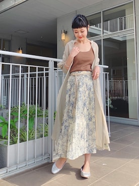 Yukkyさん(レディース・165cm)の春コーディネート