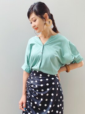 Yukkyさん(レディース・165cm)の夏コーディネート