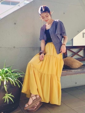 Yukkyさん（レディース・165cm）の春コーディネート