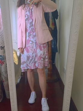 「PULL&BEAR（プルアンドベア）のアイテム（フォーマルスーツ/小物）」を使った、Summerwine607 さん（レディース・165cm）の春コーディネート