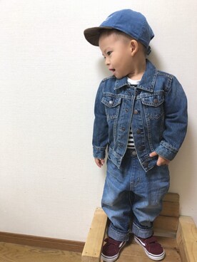 akiruさん（キッズ・90cm）の秋コーディネート