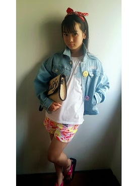 🍓Cocoa🍓さん（キッズ・139cm）の春コーディネート