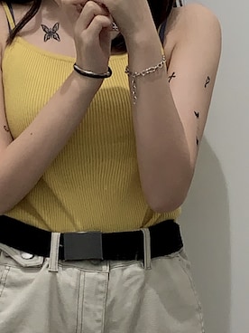 「Balenoのアイテム」を使った、Lamさん（レディース・158cm）の秋コーディネート