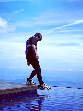 「VLONE（ヴィーロン）のアイテム」を使った、(ゆー)さん（メンズ・173cm）の秋コーディネート