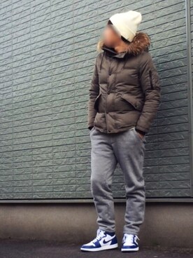 のぶさん(メンズ・167cm)の冬コーディネート