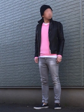 「BARK TANNAGE（バークタンネイジ）のアイテム」を使った、のぶさん（メンズ・167cm）の春コーディネート