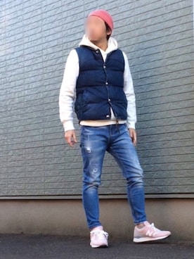 のぶさん（メンズ・167cm）の春コーディネート