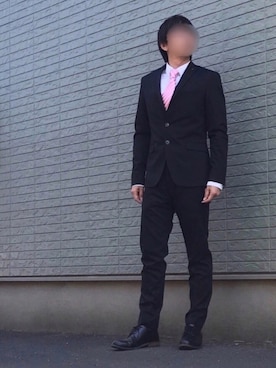「仕事着」｜「アイテム（セットアップ）」を使った、のぶさん（メンズ・167cm）の夏コーディネート