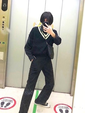 𝐼さん（メンズ・178cm）の冬コーディネート