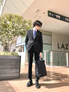 「B:MING by BEAMS（ビーミングバイビームス）のアイテム（スーツジャケット）」を使った、𝐼さん（メンズ・178cm）の春コーディネート